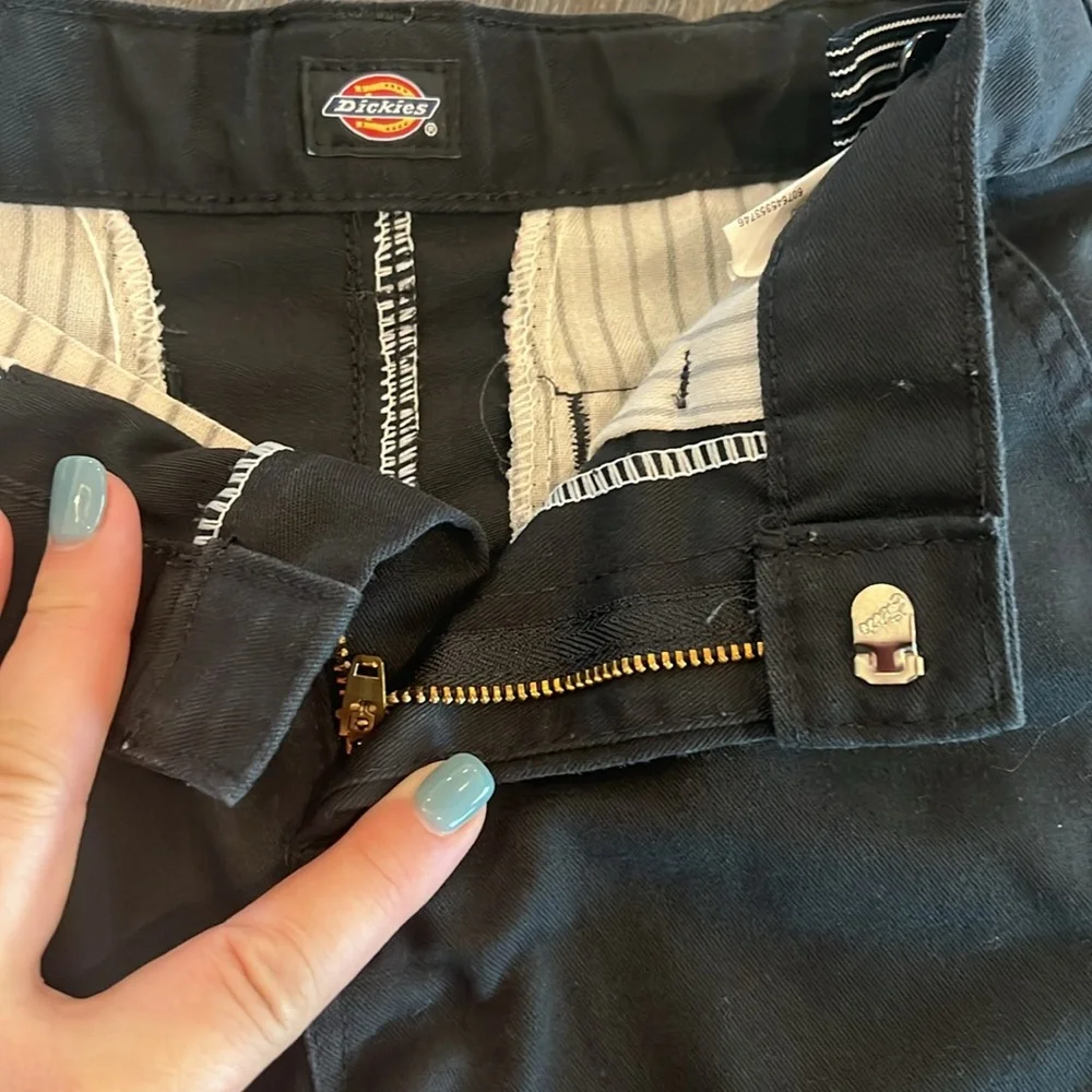 Dickies Boys Uniform Shorts Size 8 Black